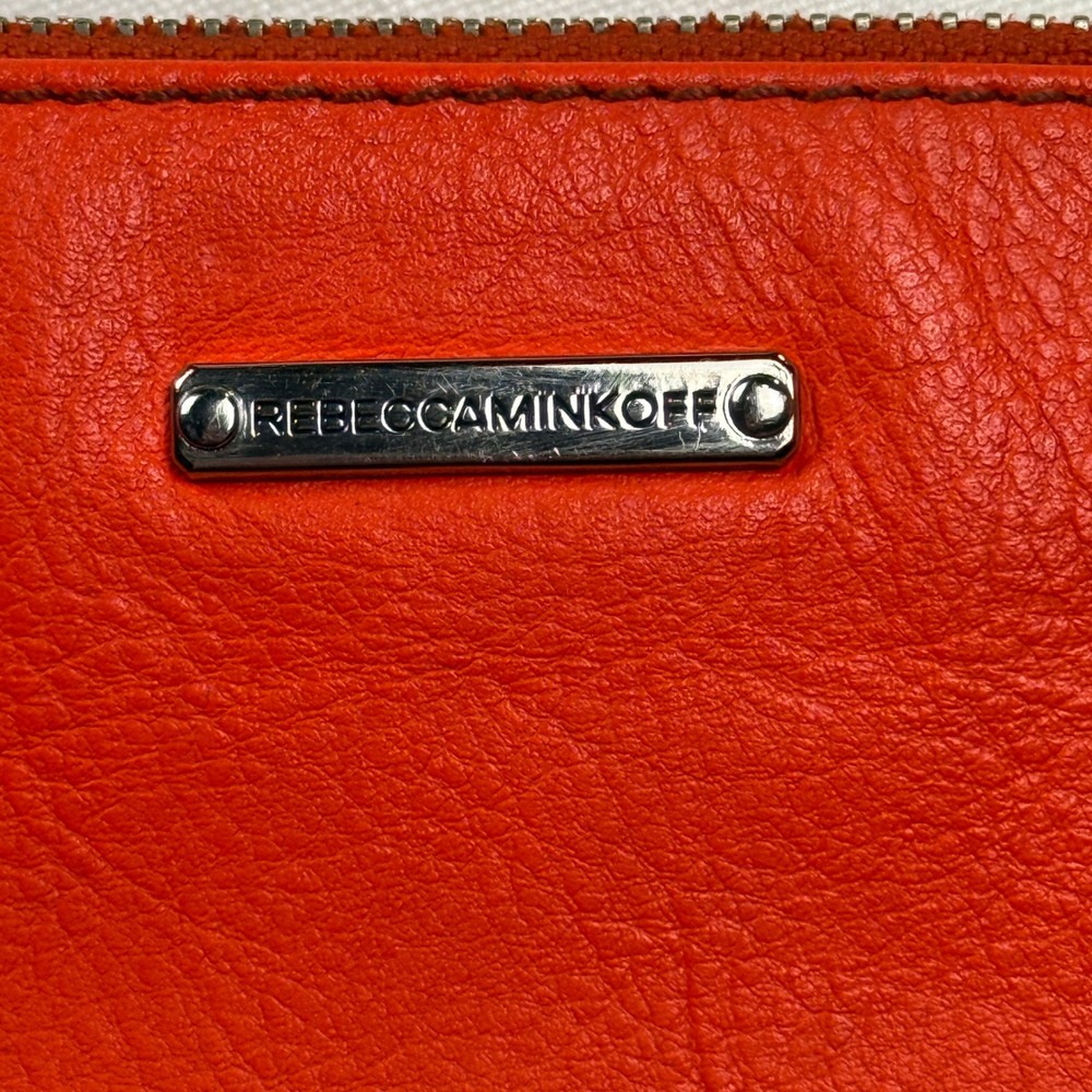 Rebecca Minkoff Red Leather Triple Zip Crossbody Bag Small Rock n‎ Roll Biker - Picture 15 of 16